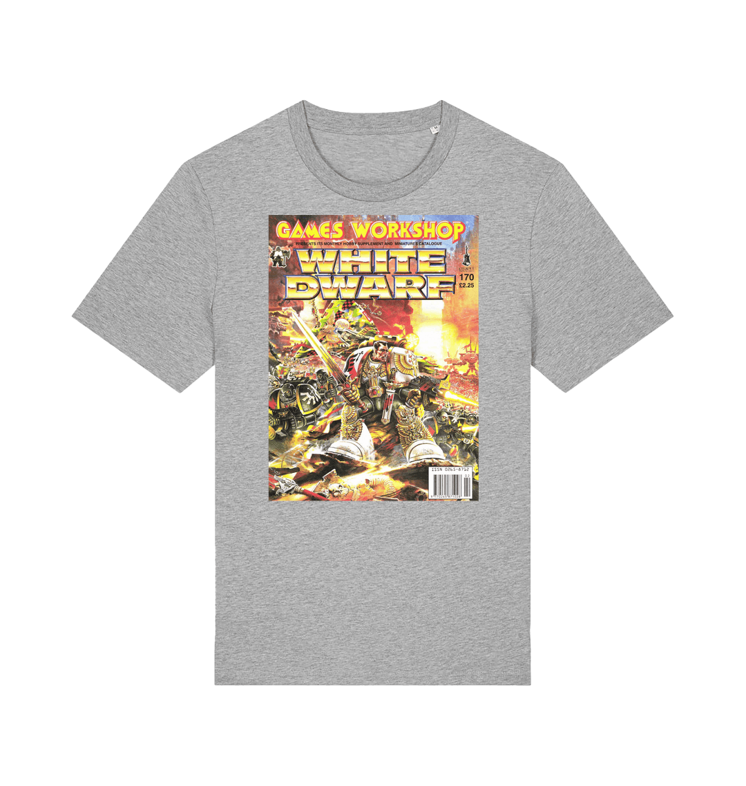 Heather Grey Printed T-shirt Front